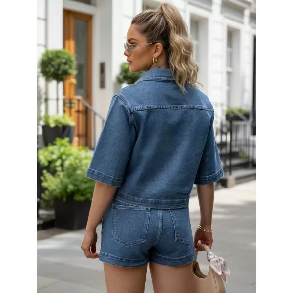  Damenjacke DSTREET TY5693 BLAU 