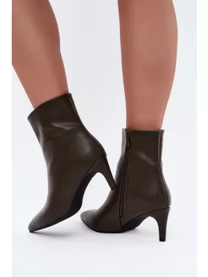 Damen-Stiefeletten BOTO LQ-165 BRAUN