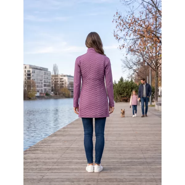 Hybridmantel für Damen ALTISPORT IRYSA LILA 