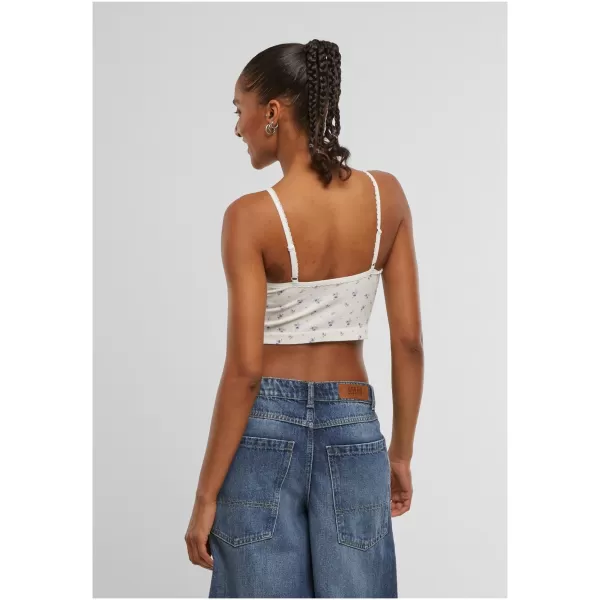 Damen-Tanktop URBAN CLASSICS TB8176-21552 BLAUE BLUME 