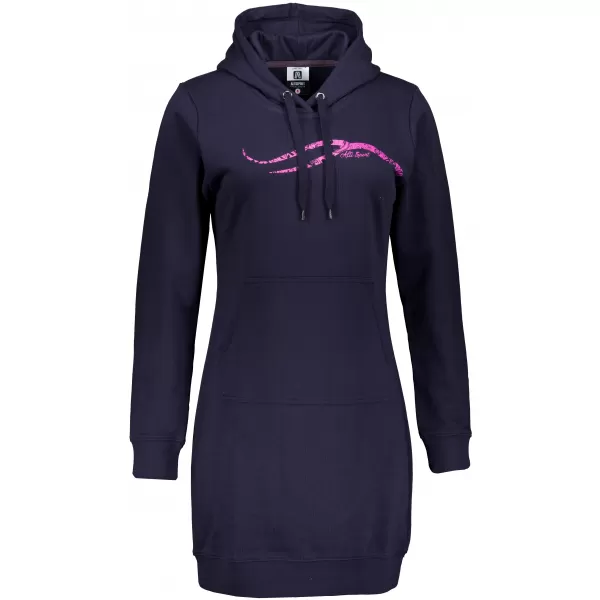  Erweitertes Damen-Sweatshirt ALTISPORT ALW001419 MARINEBLAU 