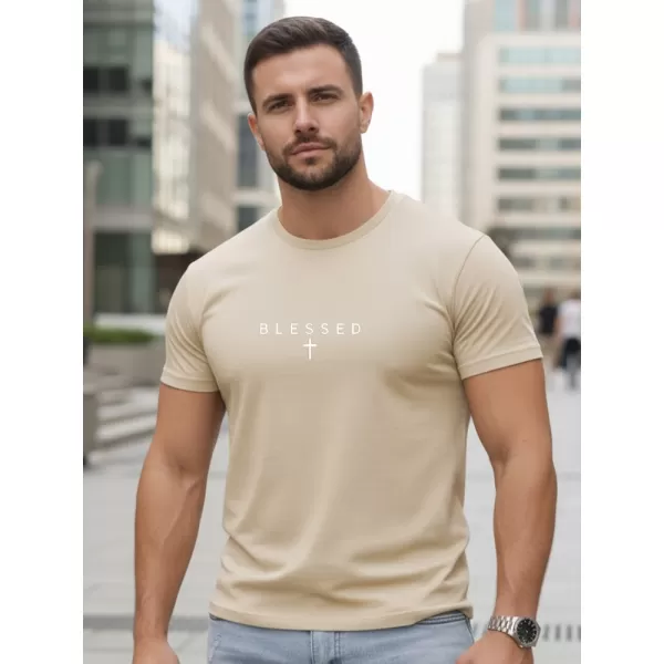  Herren-T-Shirt DSTREET NX5124R-BT BEIGE 