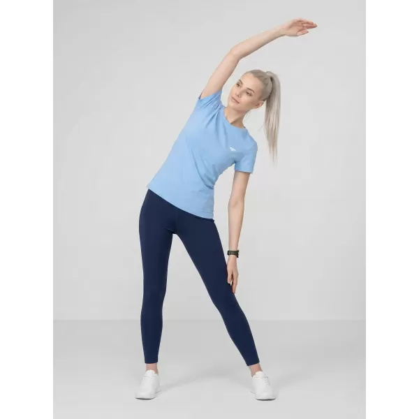  Funktions-T-Shirt für Damen 4F WAW25TFTSF1527 HELLBLAU 