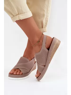 Damensandalen ARTIKER 58C3146 BEIGE