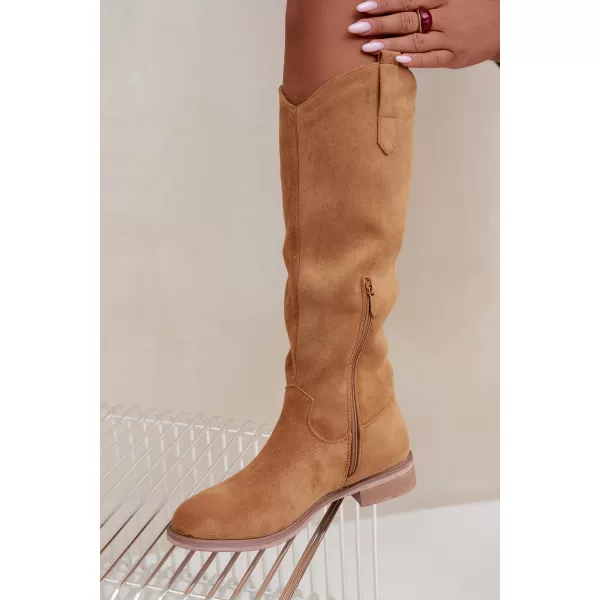  Damenstiefel BOTO LQ-116 KAMEL 