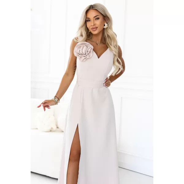  Damenkleid NUMOCO 669-3 BEIGE 