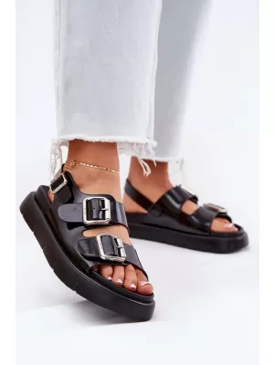 Damensandalen BIG STAR SHOES RR274662 SCHWARZ