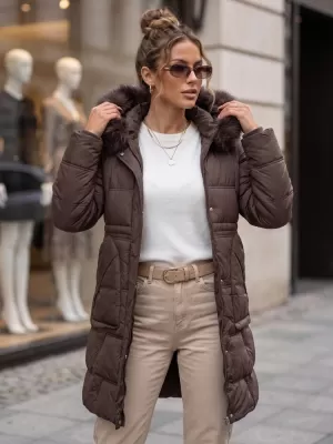 Damenjacke DSTREET TY5822 BRAUN