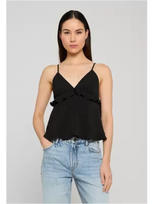 Damen-Tanktop URBAN CLASSICS TB8379-00007 SCHWARZ