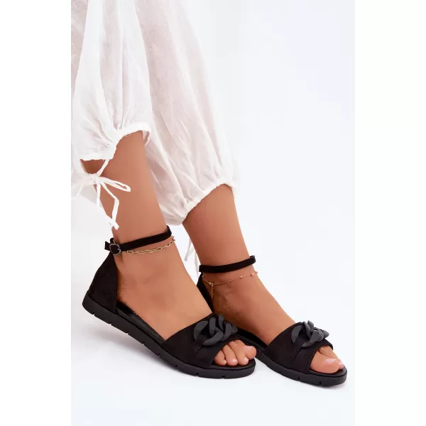  Damensandalen VINCEZA 17320 SCHWARZ 