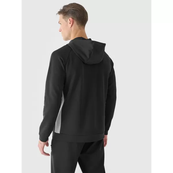  Herren-Sweatshirt 4F WAW25TSWSM1930 TIEFSCHWARZ 