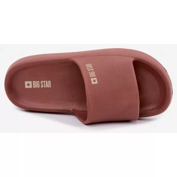  Damenhausschuhe BIG STAR SHOES UU274088 ROTTÖNE 