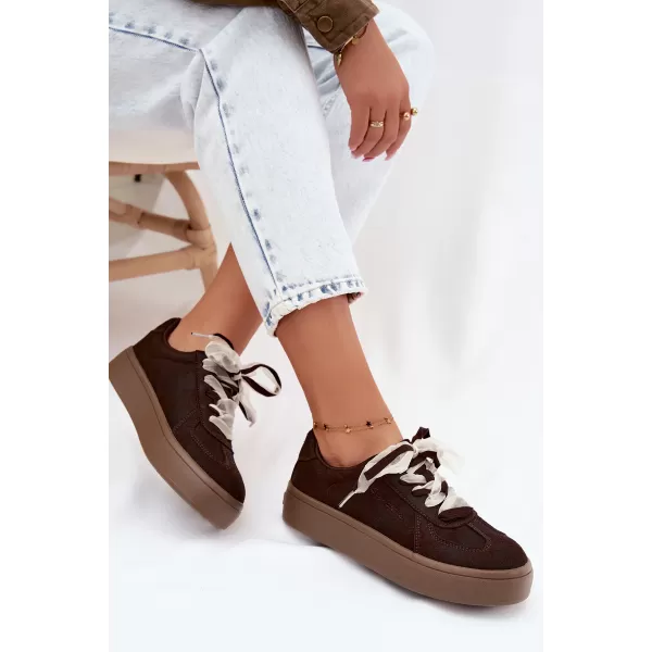  Damen-Sneaker BIG STAR SHOES UU274004 BRAUN 