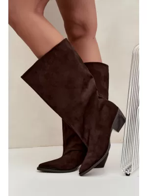 Damenstiefel BOTO 2578A SCHOKOLADE