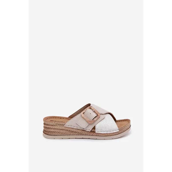  Damenhausschuhe INBLU RV000016 BEIGE 