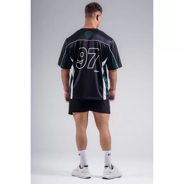  Übergroßes Jersey-T-Shirt 97 NEBBIA PRIMAL 885 SCHWARZ 
