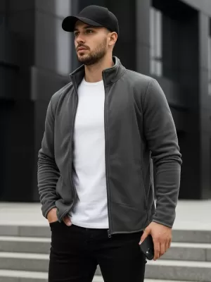 Herren-Sweatshirt DSTREET BX4772 DUNKELGRAU