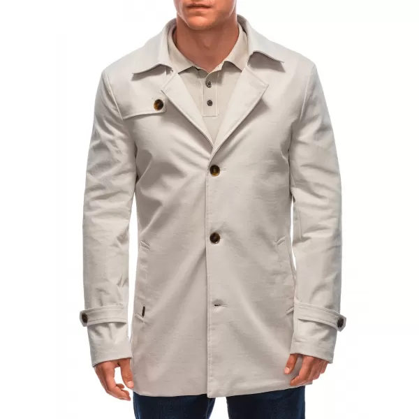  Herrenmantel EDOTI C570 HELLBEIGE 