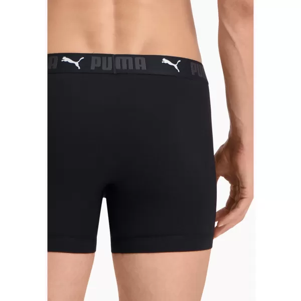  Herren-Boxershorts PUMA SPORT COTTON BOXER 2P 93552101 SCHWARZ 