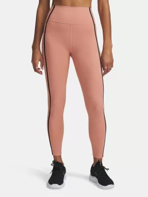 Leggings für Damen UNDER ARMOUR MERIDIAN PIPED ANKLE LEG 6005411-696 ROSA