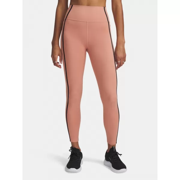 Leggings für Damen UNDER ARMOUR MERIDIAN PIPED ANKLE LEG 6005411-696 ROSA 