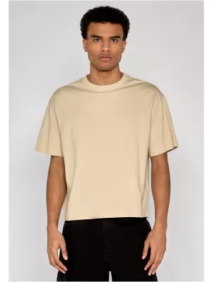 Herren-T-Shirt URBAN CLASSICS TB8398-00208 SAND