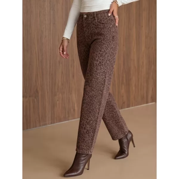  Damenhosen DSTREET UY3177 BRAUN 