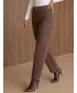 Damenhosen DSTREET UY3177 BRAUN