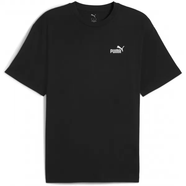  Herren-T-Shirt PUMA ESS RELAXED SMALL NO. 1 LOGO TEE 68915301 PUMA SCHWARZ 