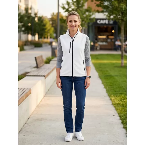  Fleeceweste für Damen MALFINI EXIT W-525 WEIß 