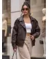 Damenjacke DSTREET TY5961 BRAUN