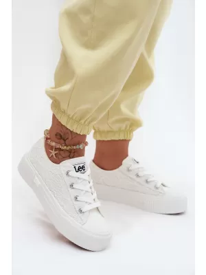 Damen-Sneaker LEE 50261003.1FG WEIß