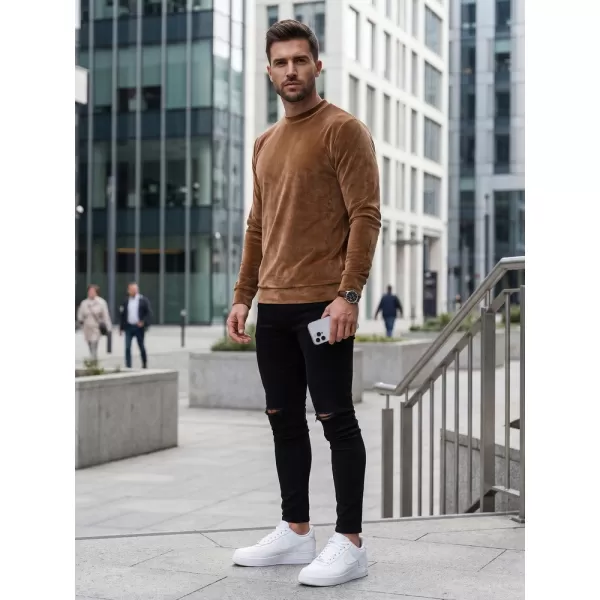  Herren-Sweatshirt DSTREET BX5530 KARAMELL 