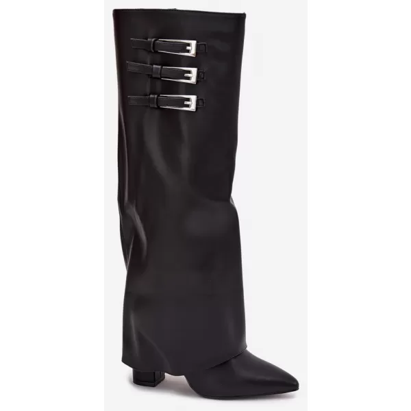  Damenstiefel BOTO C-354 SCHWARZ 