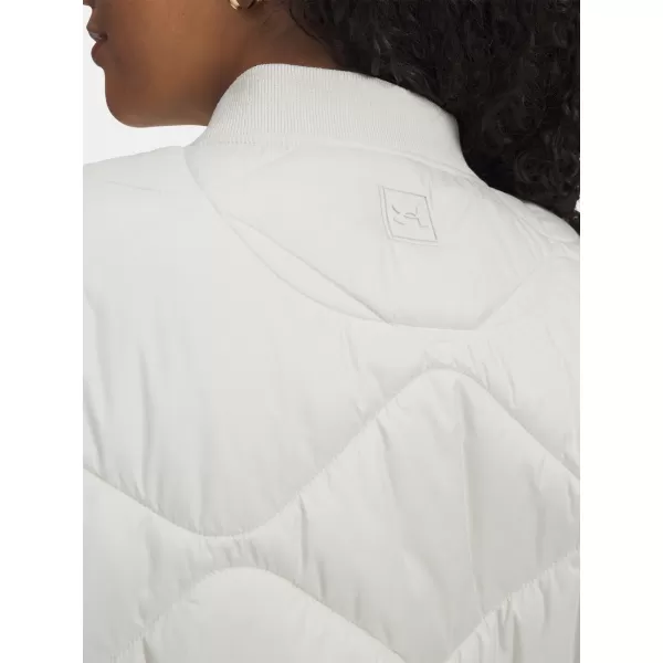  Bomberjacke für Damen UNDER ARMOUR HERITAGE BOMBER 6000638-110 WEIß 