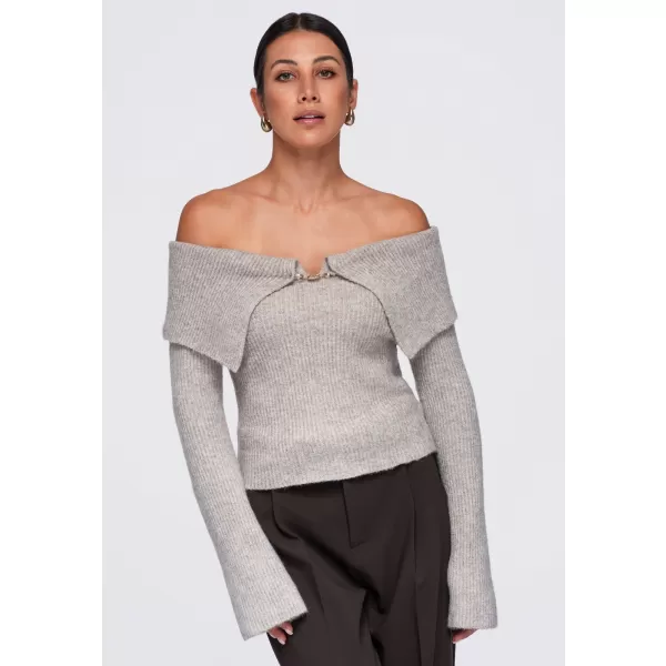  Damenpullover OMBRE OW-SW-E0011 TAUPE 