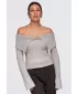 Damenpullover OMBRE OW-SW-E0011 TAUPE