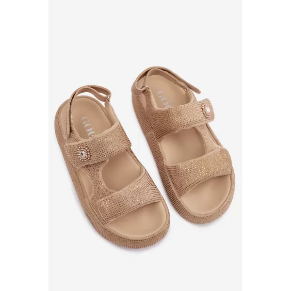  Damensandalen GOE TT2N4101 BEIGE 