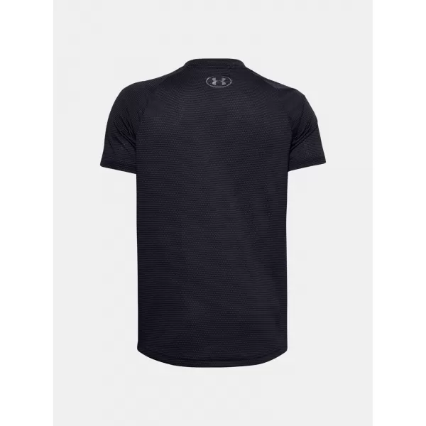  T-Shirt für Jungen UNDER ARMOUR TECH COLORBLOCK SS 1357548-001 SCHWARZ 