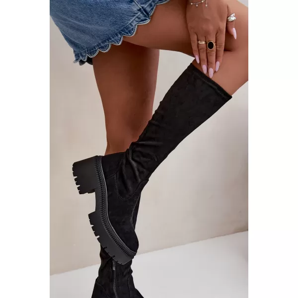  Damenstiefel BOTO 9671A-1 SCHWARZ 