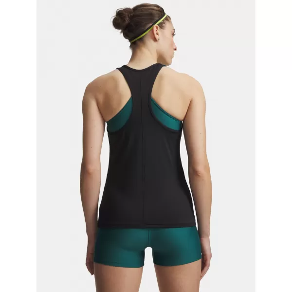 Damen-Tanktop UNDER ARMOUR TECH MESH RACER TANK 6009989-001 SCHWARZ 