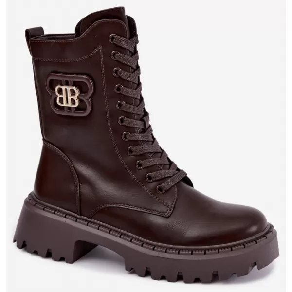  Damenschuhe BOTO QH7735 BRAUN 