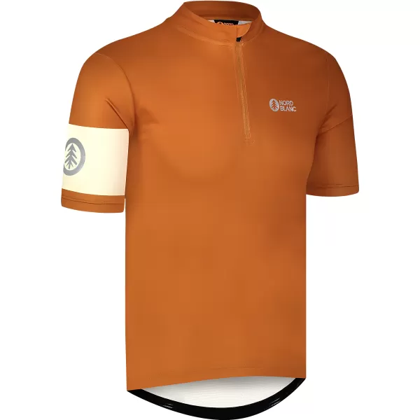  Herren-Radtrikot NORDBLANC CAMEL NBSMF8079 BRAUN 