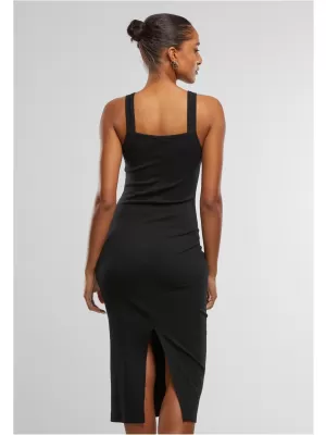 Kleid URBAN CLASSICS TB7526-00007 SCHWARZ