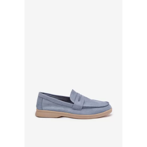  Damenmokassins BOTO QQ-278 BLAU 
