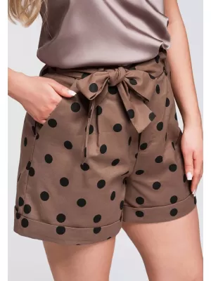 Damen-Shorts OMBRE OW-ST-E0014 BRAUN