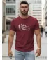 Herren-T-Shirt DSTREET NX5016R-VI WEIN