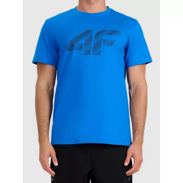  Herren-T-Shirt 4F WMM00TTSHM3342 BLAU 