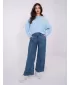 Damenhosen SUBLEVEL D80038BB62627M327 DUNKELBLAU