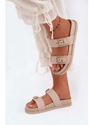 Damenhausschuhe BOTO LS-873-02 BEIGE